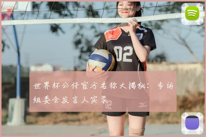 世界杯公仔官方名称大揭秘：专访组委会发言人实录