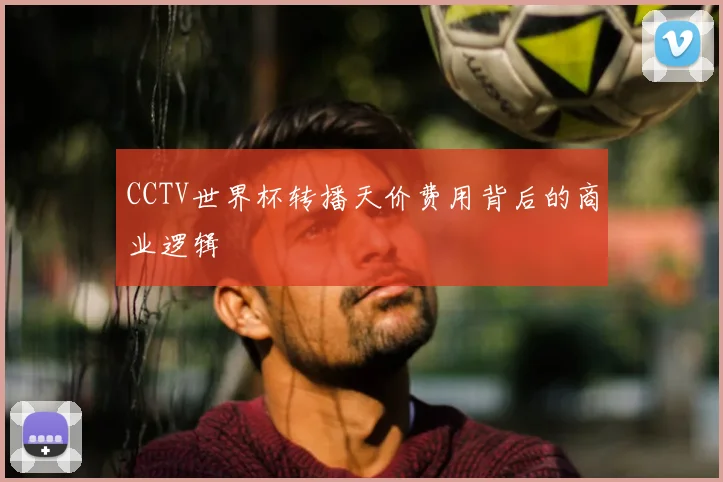 CCTV世界杯转播天价费用背后的商业逻辑